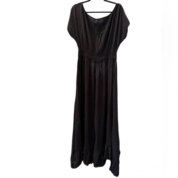 Cupshe Gentle Sunset Black Maxi Dress NWT - Picture 3 of 7